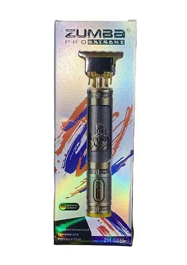 met: ZUMBA PRO Extreme ZM-5021 – peşəkar saqqal və bığ trimmeri - T-BLADE — 1
