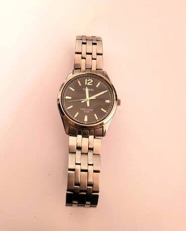 omega qol saatı: İşlənmiş, Qol saatı, Casio, rəng - Boz — 5