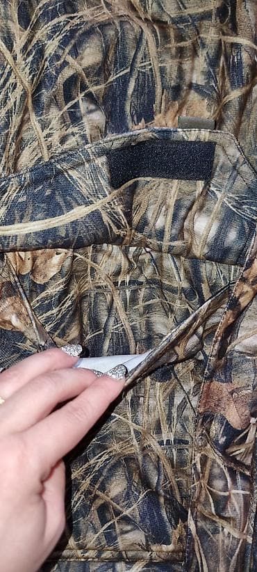 balıqçı ləvazimatları: URSUS brendi qışlıq kamuflyaj dəsti Ovçular üçün,çox galın. Super — 7