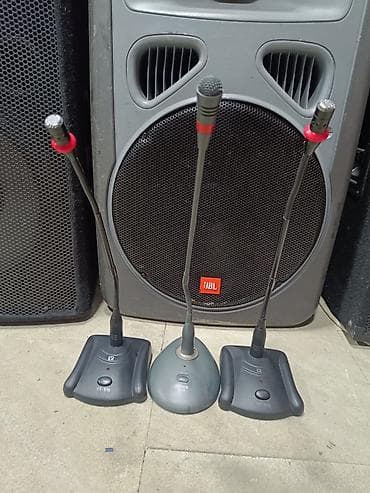 qəpik pullar: Stol ustu Mikrafonlar 3 ədəd qalib
konfranslar üçün — 4