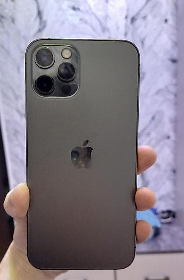 iphone 5s ekrani: IPhone 12 Pro, 128 GB, Graphite, Barmaq izi, Face ID — 1