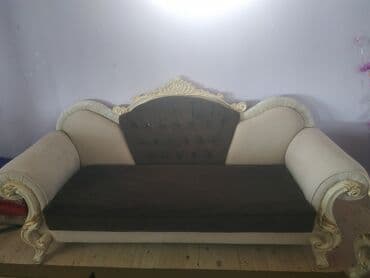 İşlənmiş, Divan, Pufik, Divan, 2 kreslo, Bazasız, Açılmayan