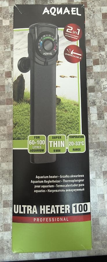 akva: Aquael Ultra Heater 100 – akvarium üçün peşəkar qızdırıcı - 2-si — 1