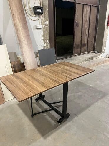 Jurnal masası, Yeni, Açılan, Dördbucaq masa