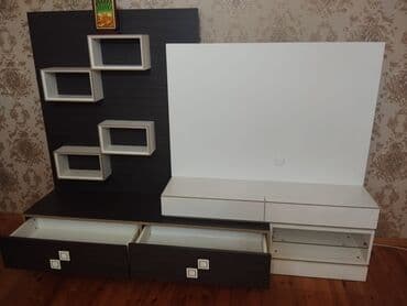 bag stullari: Qonaq otağı üçün, Açılan, Dördbucaq masa, 6 stul — 5