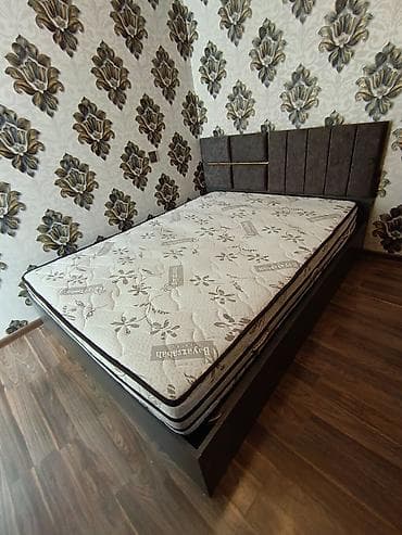 матрас 200 на 200: Iki nəfərlik çarpayı və döşək dəsti matras tam ortopedikdir sokulub — 3