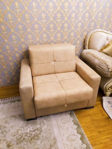 Шкафы: Кресло-кровать, Велюровая ткань — 9