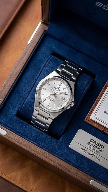 часы casio: Новый, Наручные часы, Casio, цвет - Серебристый — 2