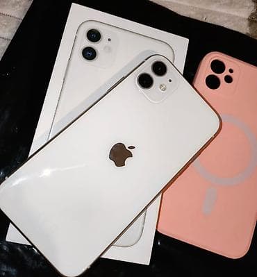 iphone 4s adapter: IPhone 11, 128 GB, Ağ, Face ID — 3