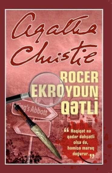Bədii ədəbiyyat: Aqata kristi
Rocer Ekroydun qətli — 1