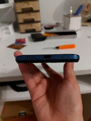 ssd har disk: Redmi 12C, 128 GB, rəng - Mavi, Barmaq izi — 2
