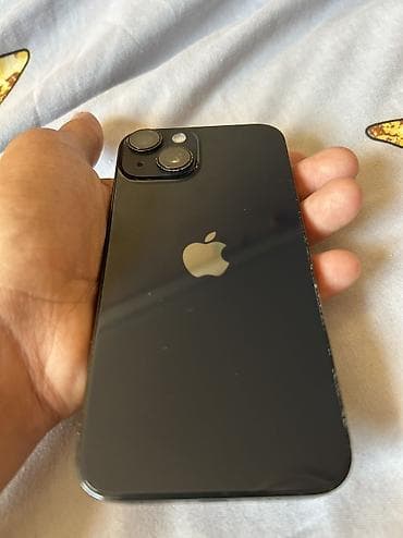 apple m1: IPhone 14, 128 GB, Midnight, Barmaq izi, Face ID — 2