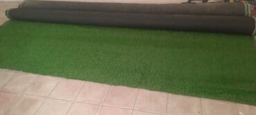 самоклеющиеся обои в баку: Süni ot örtüyü – rulon şəklində - Material: sıx toxunmuş, qısa lifli — 3