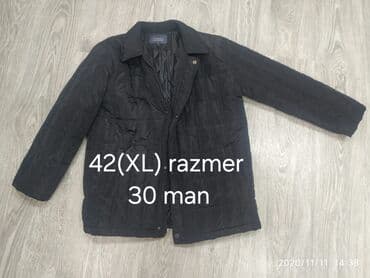 deri kurtka: XL razmer, yaxşı vəziyyətdədir — 1