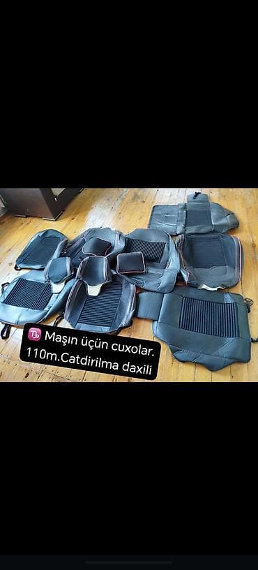 Maşın üçün oturacaq çexolları dəsti - Komplekt: ön-arka oturacaqlar lalafo.az -da Maşın üçün oturacaq çexolları dəsti - Komplekt: ön-arka oturacaqlar