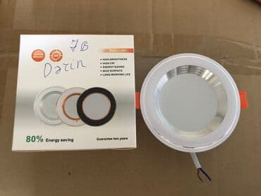 rengli lampalar: ✅Malin Adi-7W-Dərin ✅Korpus-Rəngi-Qizili-Gümüşü-Qara ✅Ölçüsü-75m.m — 19