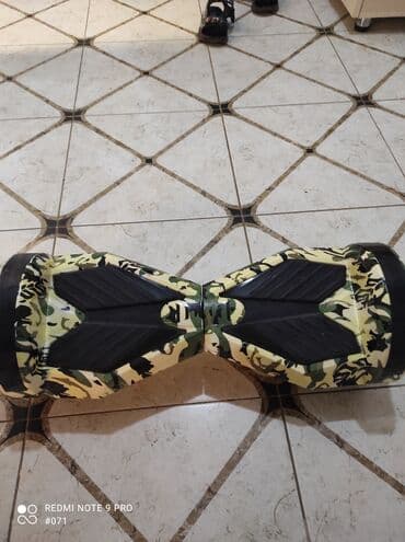 трехколесный велосипед с ручкой: Korpus: Kamuflyaj rəngli hoverboard (self-balance scooter) - İki — 1