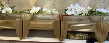 Yataq otağı dəstləri: İşlənmiş, Dekorativ rəf, Düz — 2