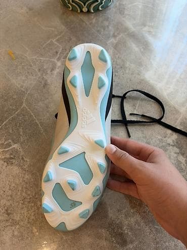 botinki: Rəng - Ağ Botinkalar, Adidas, Ölçü: 38, Oğlan üçün — 3