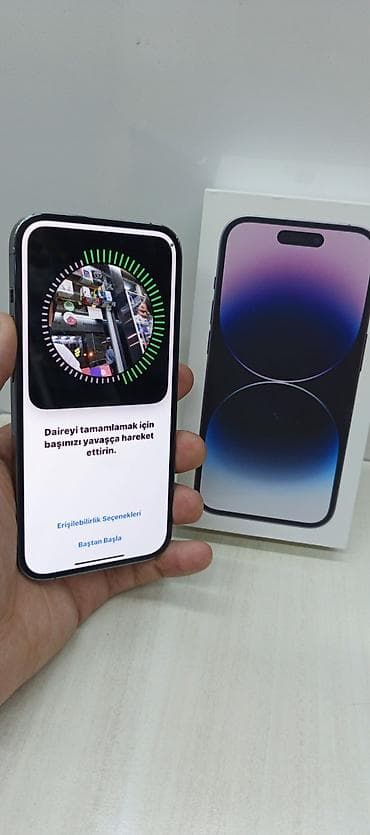 iphone se 2023: IPhone 14 Pro, 128 GB, Deep Purple, Face ID — 6