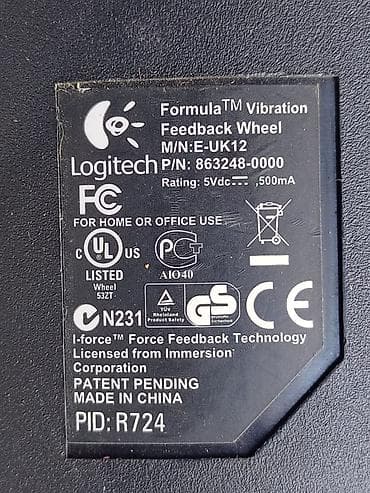 logitech g300s: Logitech sükan və pedallar dəsti – yarış oyunları üçün - Brend/model — 3