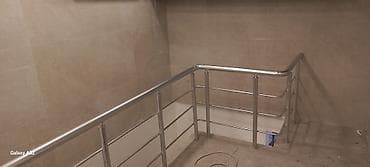 Paslanmayan poladdan məhəccər sistemi - Material: 304 paslanmayan