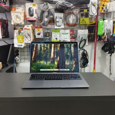 macbook qiymeti: Б/у Apple MacBook, 13.3 ", Apple M1, 256 ГБ, Платная доставка, Доставка в районы, Самовывоз — 4
