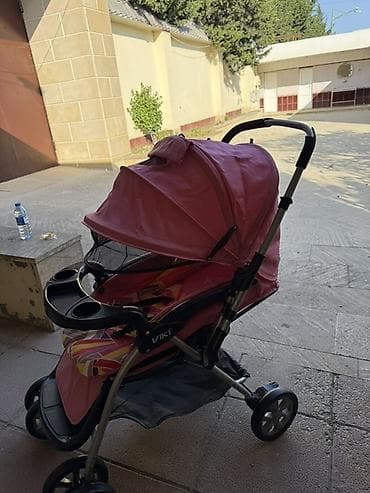 qiz ucun masinlar: Uşaq arabası – VIKI brendi, təkərli gəzinti modeli. Xüsusiyyətlər: - — 3