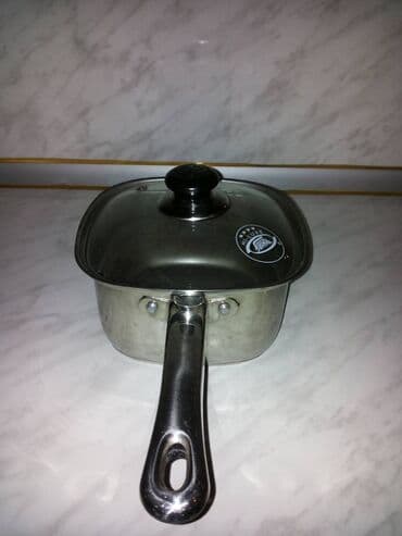 manatı qazanı: Qazan, rəng - Gümüşü, Alüminium, 16 sm — 2