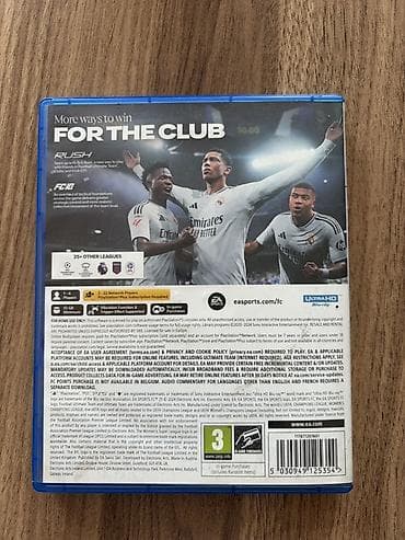 op: PS5 oyun diski: EA SPORTS FC 25 - Platforma: PlayStation 5 (Ultra HD — 2