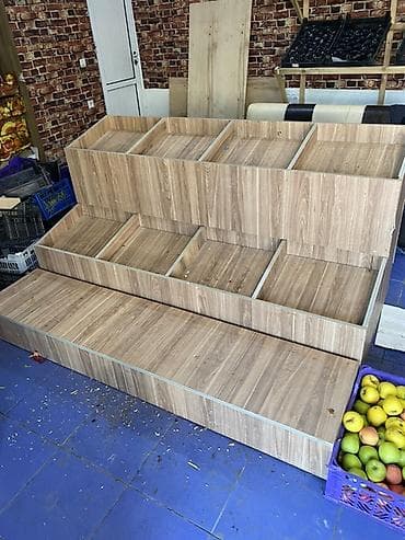 inkubator avadanlıqları: Meyvə-tərəvəz və ərzaq mağazaları üçün vitrini və mərtəbəli stend — 2