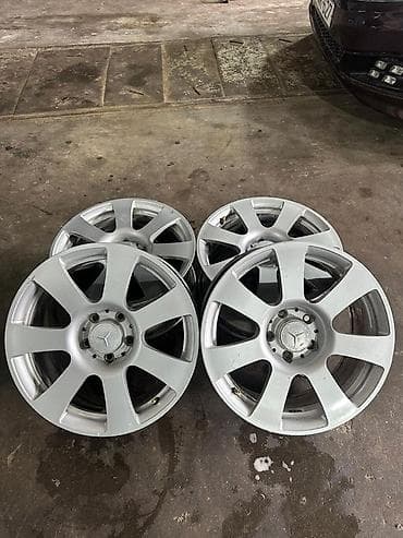 Məhsul: Mercedes-Benz orijinal yüngül lehimli disklər komplekti (4 — 2