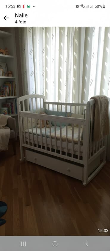 Oğlan və qız üçün, Yeni, Dördbucaq, Beşik, Dəst ilə, Matras ilə, Yellənmə mexanizm ilə