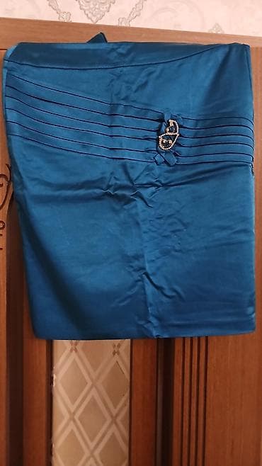 paltar geyim: Brend: PRENSES Model: İkihissəli ziyafət dəsti - Rəng: firuzə-mavi — 2