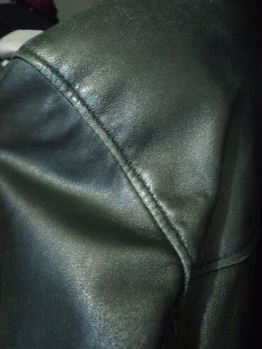 купить кожаную куртку в баку: Мужская куртка, Кожаная, Зимняя, Brioni, XL — 7