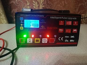 e 72: Ağıllı impuls texnologiyalı akkumulyator şarj cihazı – Model: 500A — 1