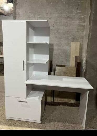 школьные парты и стулья: Oğlan və qız üçün, Yeni, Siyirməli, Yazı masası, Stulsuz — 4