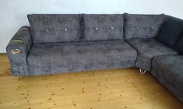 divan divan: Künc divan – müasir dizayn, rahat oturuş - Forma: L-şəkilli künc — 5