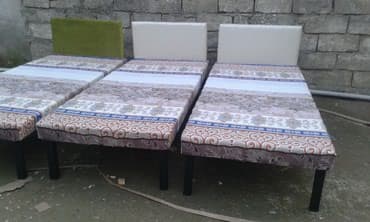 iki nəfərlik çarpayı: Kravat TEZE MOHKEM HAZIRLARI VAR taxtadan hazirlanir iki neferlik — 3