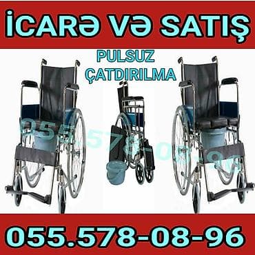 İcarə və satış üçün əlil arabası – komod funksiyalı model