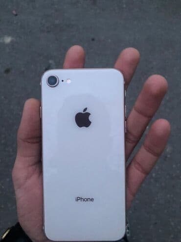 iphone 8 korpus: IPhone 8, Ağ, Barmaq izi — 1