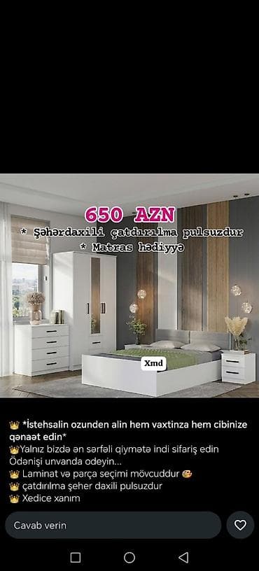 İkinəfərlik çarpayı, Dolab, Yeni