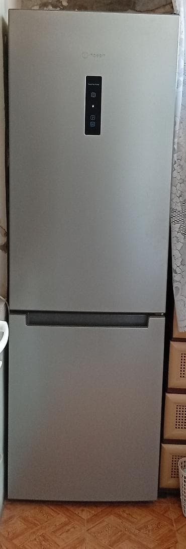samovar satilir: Indesit ikiqapılı soyuducu (alt hissə dondurucu) – paslanmayan polad — 1