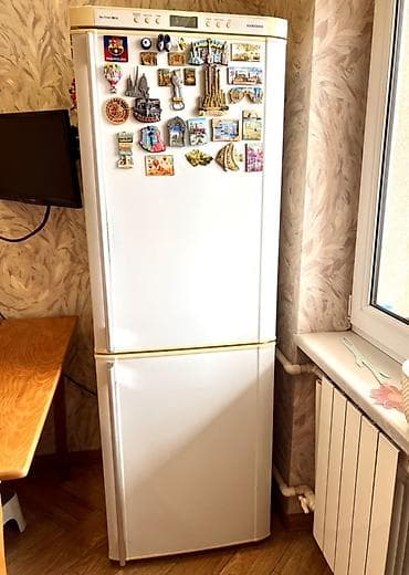 kicik soyuducu: 2 qapılı Samsung Soyuducu Satılır, rəng - Ağ — 1