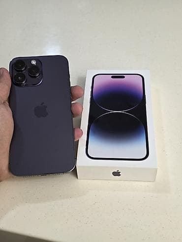 IPhone 14 Pro Max, 256 GB, Deep Purple, Face ID