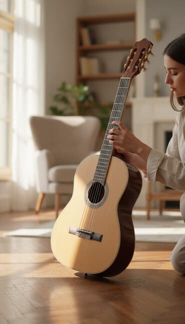 ucuz gitaralar: Elektro klasik gitara. Hem elektro hem klasik gitardir 300 azn tezedir — 1