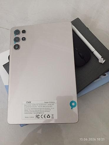 plansetler ucuz: CMX S26Ultra planşet Xüsusiyyətlər: - Model: CMX S26Ultra (etiketdə — 1