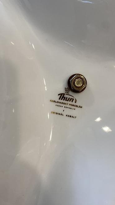 thun: Thun Karlovarský Porcelán üç bölməli servis qabı (Czech Republic) — 2