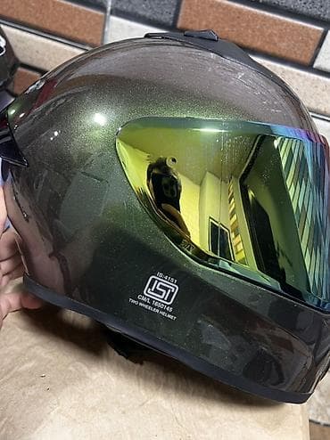 Vega tam üzlü motosiklet dəbilqəsi 2 ci kask kimi istifade olunub ve — 4