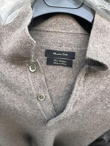 Sviterlər: Sviter, Massimo Dutti, M, rəng - Qəhvəyi — 3